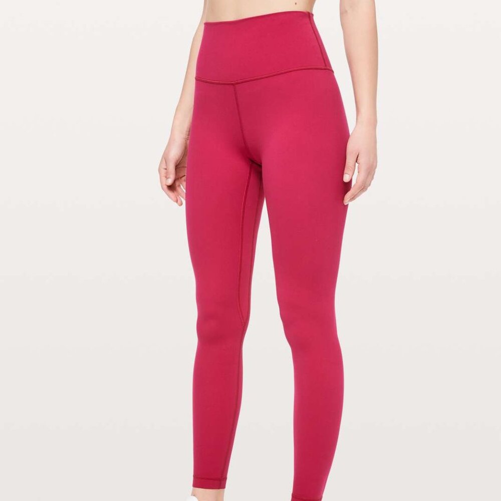 Lululemon Align Pant 28", Ruby Red, size 4 NWT
